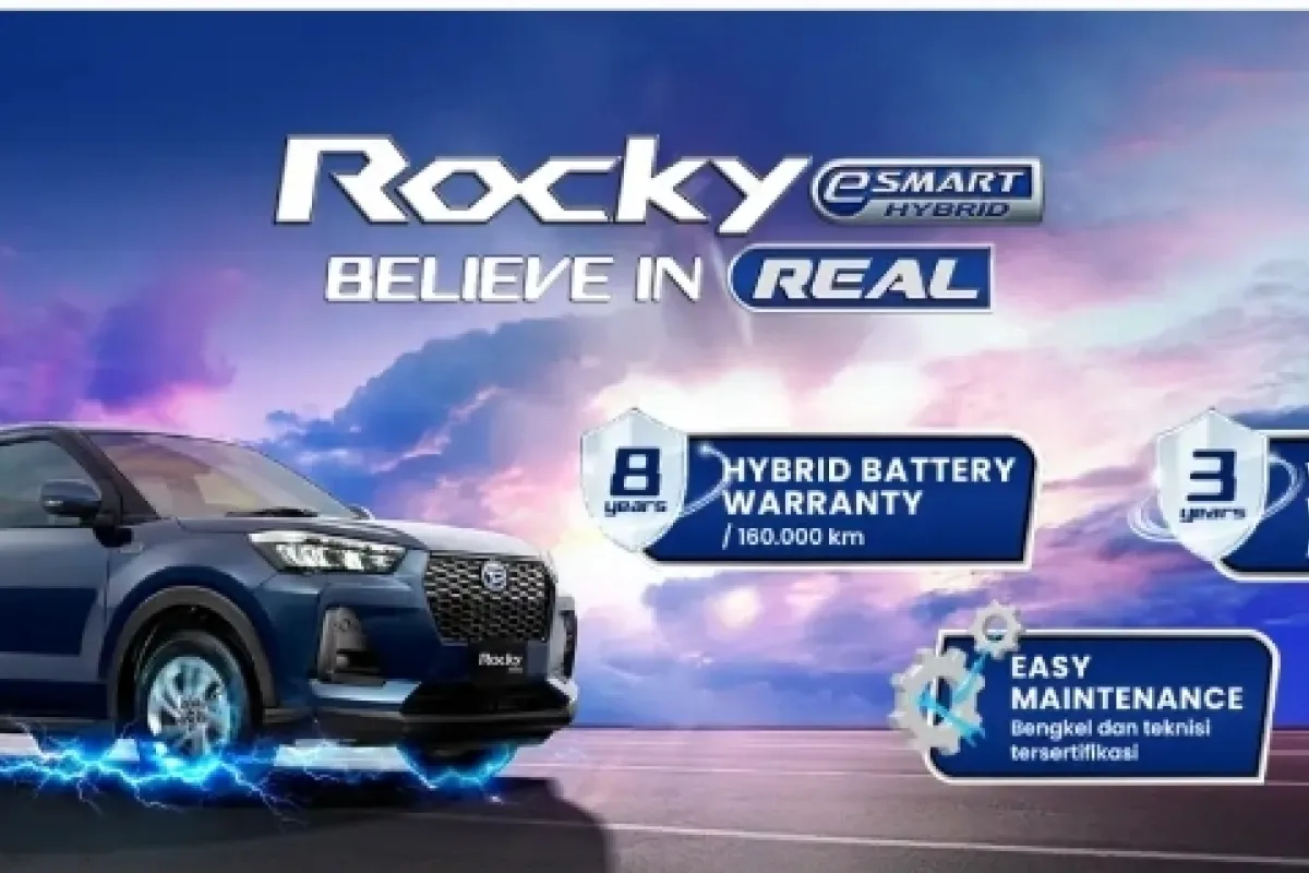 Daihatsu Rocky e-Smart Hybrid, Believe in REAL