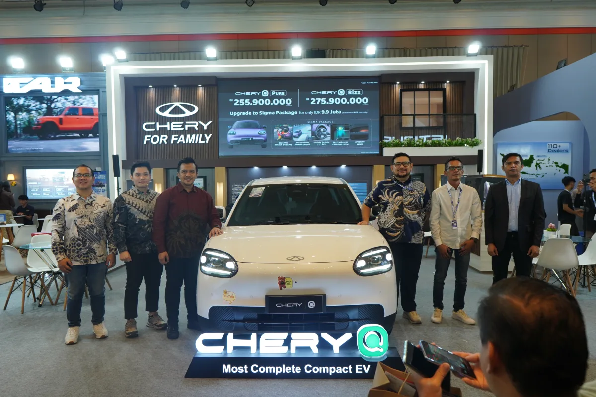 Chery Q Tampil Menarik di GIIAS Bandung 2026, Mulai Rp255,9 Juta