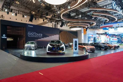 The All-New Lexus ES Tampil Perdana di Booth Lexus GIIAS 2026