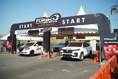 SIMPATI Hyper 5G Dukung Penuh Kejurnas Drag Race Yogyakarta