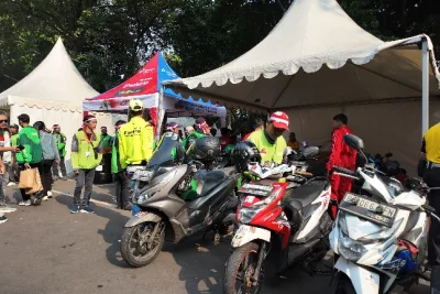 Pertamina Lubricants Berikan Layanan Ganti Oli Gratis untuk 1.000 Pengemudi Ojol di Jakarta