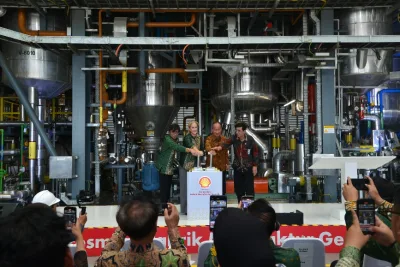 Pabrik Manufaktur Gemuk Shell di Indonesia Mulai Beroperasi
