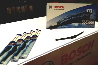 Teknologi Andal Wiper Bosch: Visibilitas Jelas, Perjalanan Lebih Aman