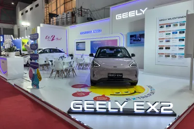 Geely EX2 Tampil Perdana di Jakarta Fair 2026, Hadirkan Mobilitas Listrik Terjangkau