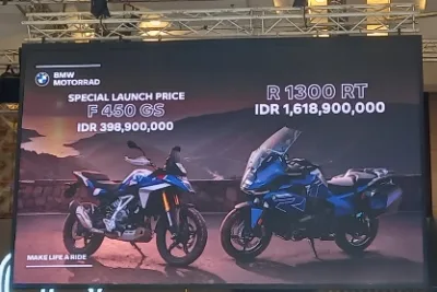 BMW Motorrad Luncurkan F 450 GS & R 1300 RT di GIIAS 2026