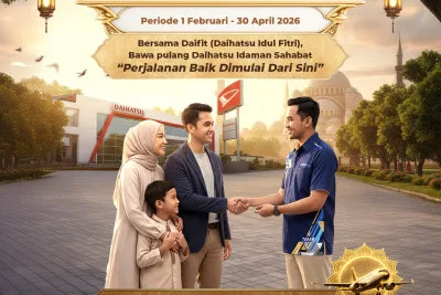Apresiasi Pelanggan, Astra Daihatsu Berikan Hadiah Umroh dan Mobil di Program Baru