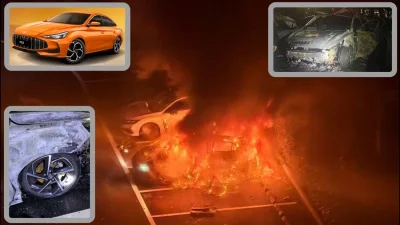 MG5 Terbakar Saat Parkir di China, Muncul Kekhawatiran Keselamatan