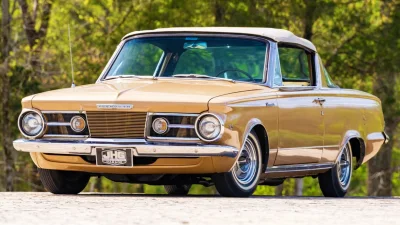 Prototipe Plymouth Barracuda Targa 1964 Laku Dilelang, Sudah Tempuh 52.000 Mil