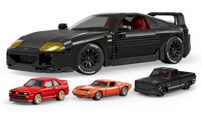 Mattel's Brick Shop Luncurkan Tujuh Set Mobil Brick Baru