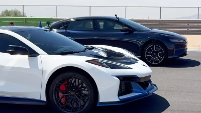 Lucid Air Sapphire Kalahkan Corvette ZR1X dalam Adu Drag Race