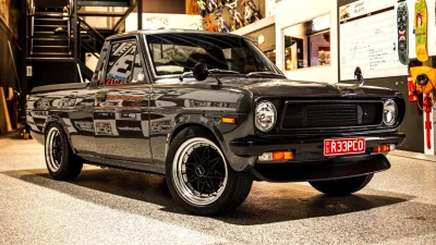 Datsun 1200 Pickup Kini Bertenaga Turbo Berkat Repco