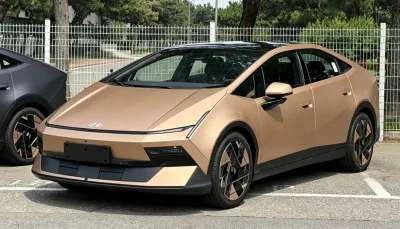 Hyundai Ioniq V Terlihat di China: Fastback EV 4,9 Meter dengan Pintu Frameless