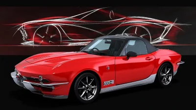 Mitsuoka Bocorkan Teaser Roadster Retro Baru, Debut November