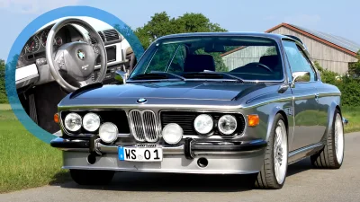 Perpaduan BMW E9 CSL dan E39 M5: Karya Restomod Unik Dilelang