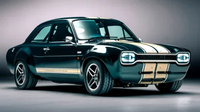 Boreham Escort RS: Mobil Baru Bernuansa Klasik, Mesin 10.000 RPM Seharga Rp 6,4 Miliar