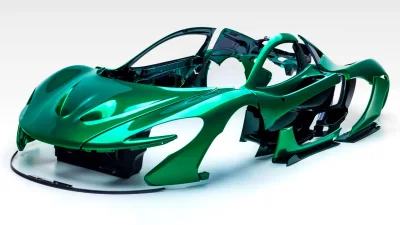 Panel Body McLaren P1 Bekas Milik Michael Fux Dilelang