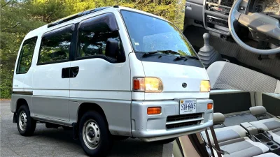 Subaru Sambar Kei Van: Parkir Seperti Motor, Muat Sekarung Barang