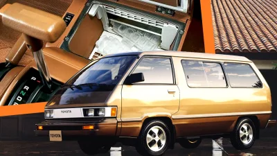 Toyota LiteAce 1980-an Punya Pembuat Es Batu di Dalam Mobil
