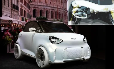 Smart #2 Concept Debut di Roma, Jarak Tempuh 300 Km