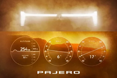 Mitsubishi Pajero Baru Hadirkan Kembali Triple Gauge Pod Klasik