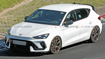 Cupra Leon VZ TCR Tertangkap Kamera Saat Uji Coba di Nürburgring