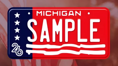 Pelat Nomor Khusus 250 Tahun AS di Michigan Laris Manis, 34.160 Terjual