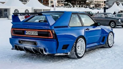 Tribute Audi Sport Quattro HSR Type 859, Bukan dari Quattro Asli