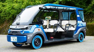 Ban Airless Bridgestone Akhirnya Meluncur, Tapi Hanya untuk Golf Cart 20 km/jam