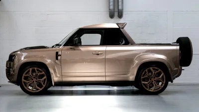 Urban Automotive Ciptakan Land Rover Defender Pickup Karbon di Goodwood