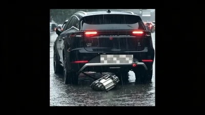 Viral BYD Tang Kehilangan Pelindung Bawah Saat Menerjang Banjir, Bukan Motor Listrik
