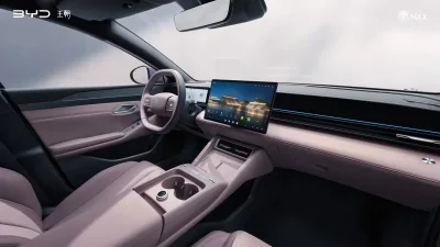 BYD Qin Max Interior Terungkap: Sedan Mid-Size dengan Flash Charging