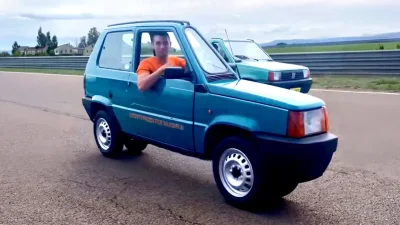Fiat Panda Dipersempit Jadi Lebar 50 cm, Bisa Dikendarai