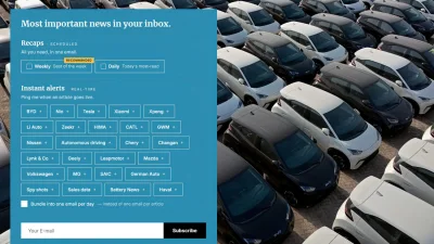CarNewsChina Luncurkan Newsletter Pintar untuk Pembaca