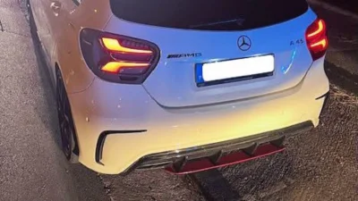 Melaju 221 km/jam di Zona 70 km/jam, AMG A45 Langsung Disita Polisi