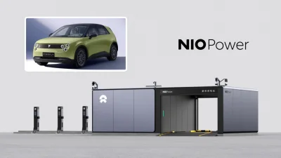 NIO Resmikan Stasiun Ganti Baterai ke-4.000 di China pada 7 Agustus