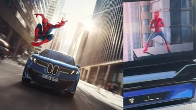 BMW Tampilkan Iklan Spider-Man di Layar Dasbor, Pemilik Protes