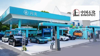 BYD dan Sinopec Ubah SPBU di Shanghai Jadi Stasiun Flash Charging