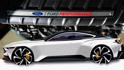 Ford Siapkan Mustang Sedan Hybrid V8 untuk Lawan Camaro