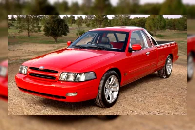 Ford Sempat Pertimbangkan Jual Crown Vic di Australia, Render Ini Tunjukkan Wujud Ute-nya