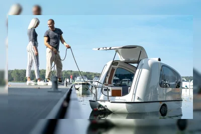 Trailer Kampiun Amfibi Sealander: Bisa Melintasi Danau, Harga Setara Toyota