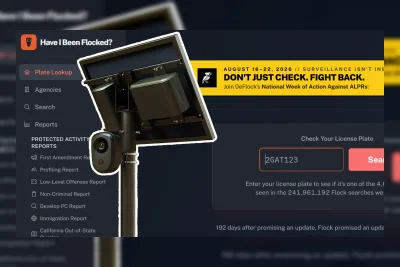 Situs Gratis Ini Bisa Cek Plat Nomor di Flock, Tapi Ada Batasannya