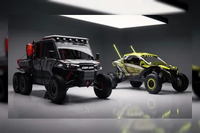 Can-Am Perkenalkan Dua Konsep Liar: Defender Prerunner Enam Roda dan Maverick R XRay