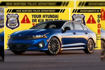 Polisi AS Kembali Tempel Kartu Peringatan di Mobil Hyundai dan Kia