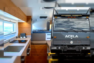Truk Eks Militer Ini Punya Oven Miele dan Kamar Mandi Lebih Mewah dari Apartemen