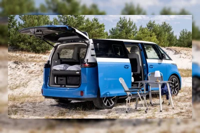 VW ID. California Cruise: Campervan Listrik Pertama Berbasis ID. Buzz