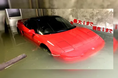 NSX 1991 Terendam Banjir Dijual Rp 800 Juta, 93 Penawar Tak Peduli