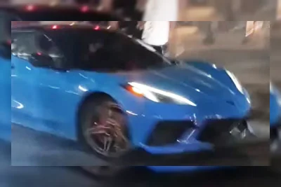 Korvet C8 Viral dengan Plat Palsu 'MAFIA' Ternyata Mobil Curian