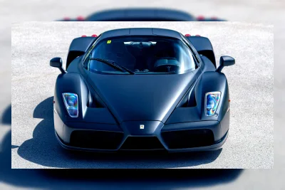 Ferrari Enzo Matte Hitam Satu-satunya di Dunia Milik Keluarga Kerajaan Brunei Dilelang