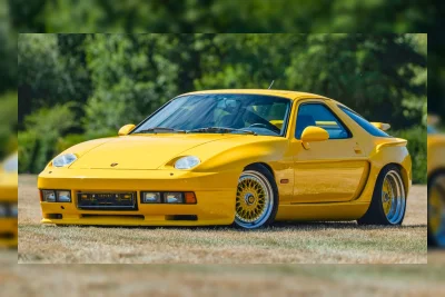 Porsche 928 Gemballa Kuning Ini Bukti Modifikasi Paling Berani