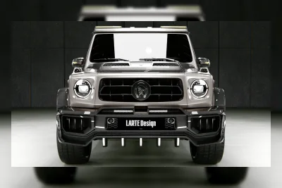 Larte Design Rilis Body Kit Widebody 16 Bagian untuk Mercedes G-Class